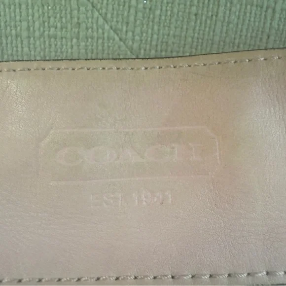 Coach Bag, Beige and Pink, F14708 - Picture 12 of 16